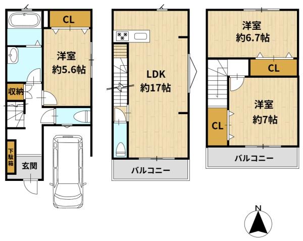 高槻市如是町