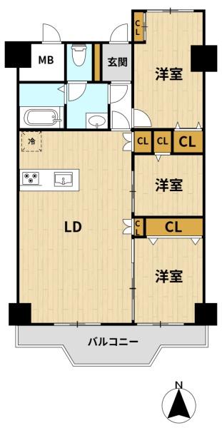 茨木市白川３