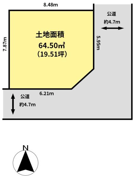 高槻市安満西の町