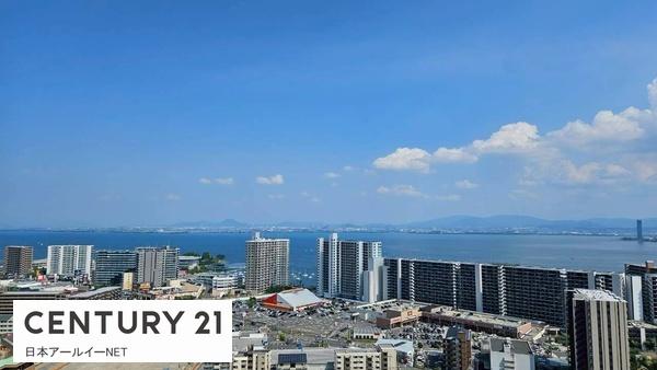 ファーストタワー大津マリー　現地からの眺望　