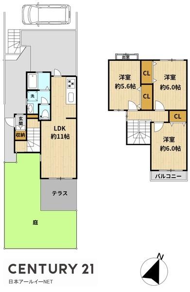 茨木市山手台３